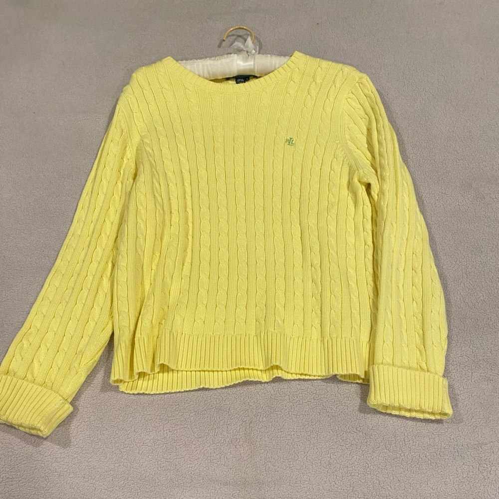 Ralph Lauren cable sweater